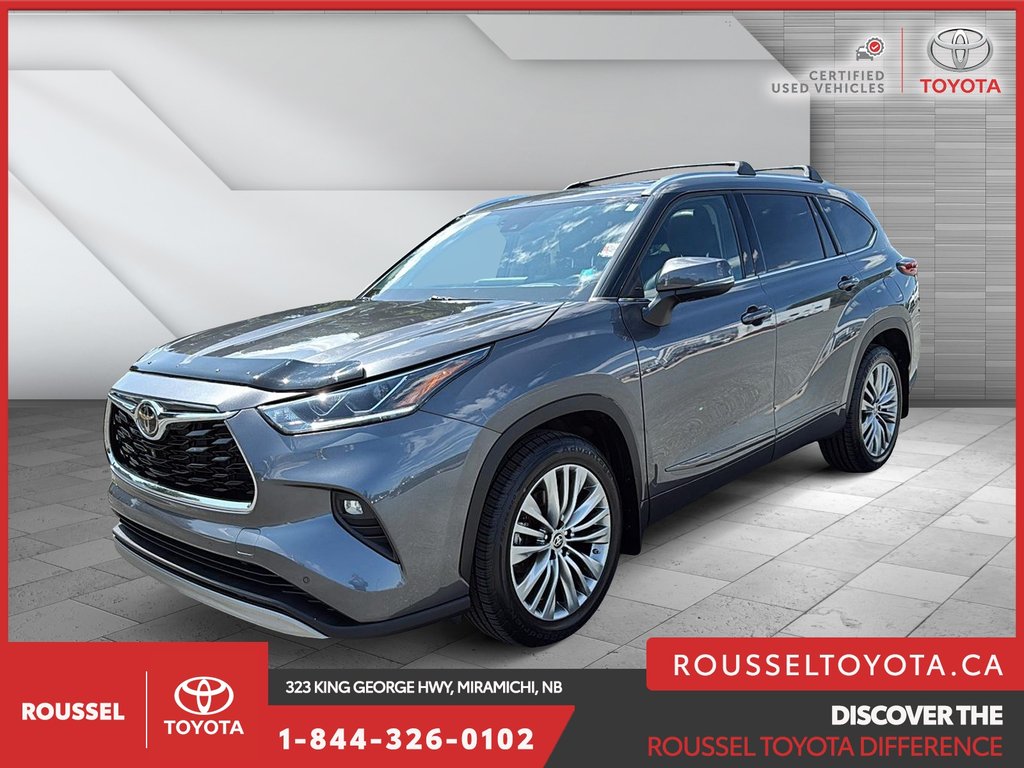 Roussel Toyota in Miramichi | 2022 Toyota Highlander Platinum #Q9031