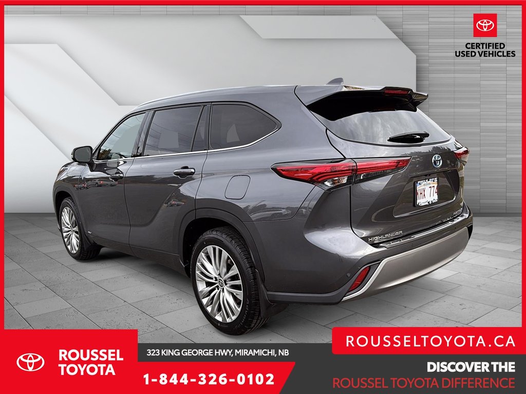 Toyota Highlander Hybrid Platinum 2023 à Miramichi, Nouveau-Brunswick - 4 - w1024h768px