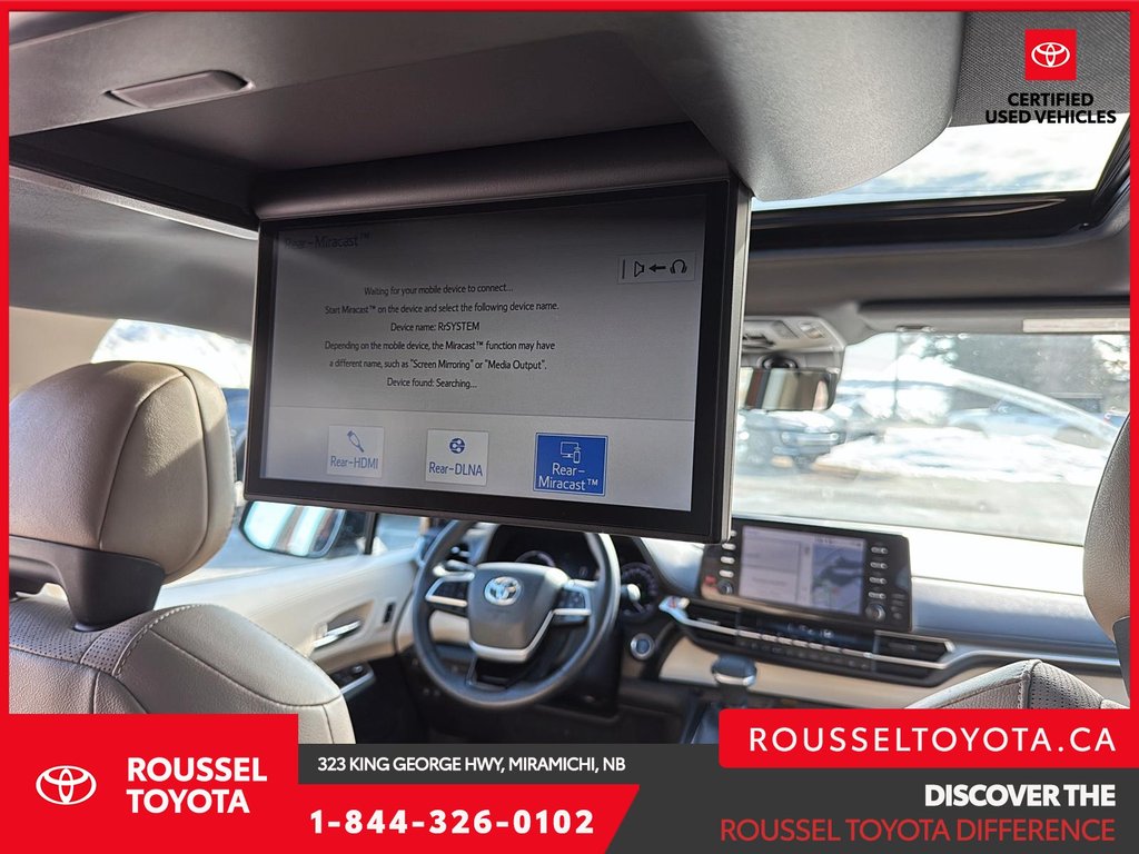 2021 Toyota Sienna LIMITED AWD in Miramichi, New Brunswick - 11 - w1024h768px