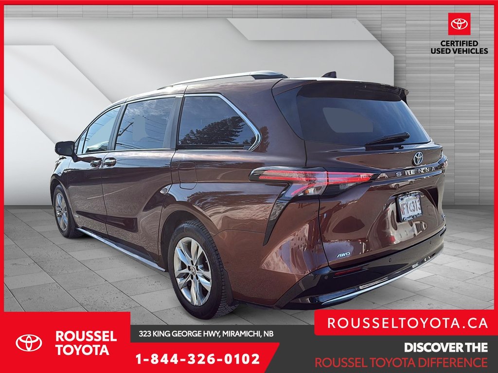 2021 Toyota Sienna LIMITED AWD in Miramichi, New Brunswick - 4 - w1024h768px
