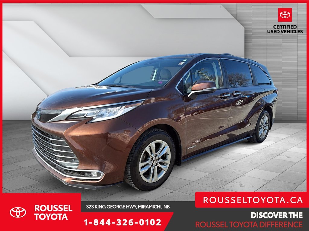 2021 Toyota Sienna LIMITED AWD in Miramichi, New Brunswick - 1 - w1024h768px