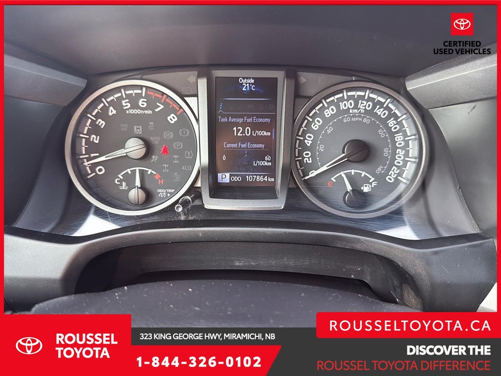 2022 Toyota Tacoma 4WD DBL AT in Miramichi, New Brunswick - 13 - w1024h768px