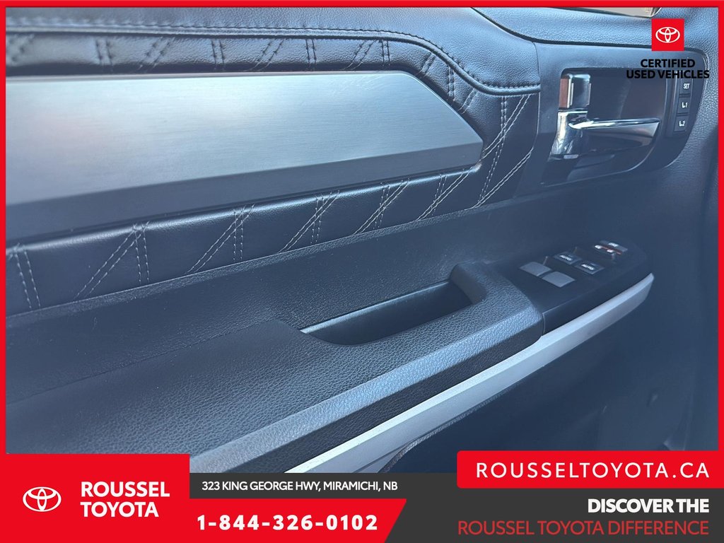 Toyota Tundra Platinum 2018 à Miramichi, Nouveau-Brunswick - 9 - w1024h768px