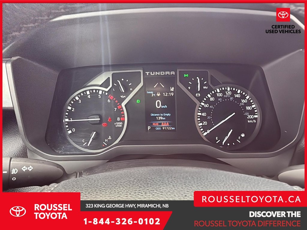 2022 Toyota Tundra SR5 TRD OFF ROAD in Miramichi, New Brunswick - 14 - w1024h768px