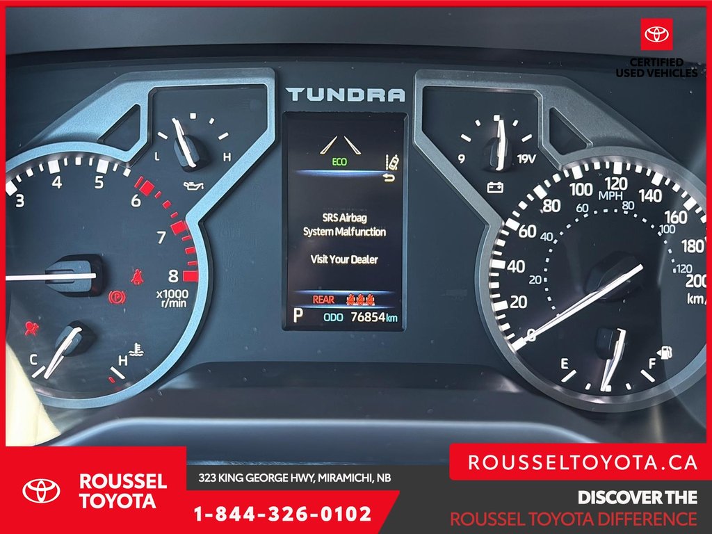 2022 Toyota Tundra SR5 in Miramichi, New Brunswick - 12 - w1024h768px