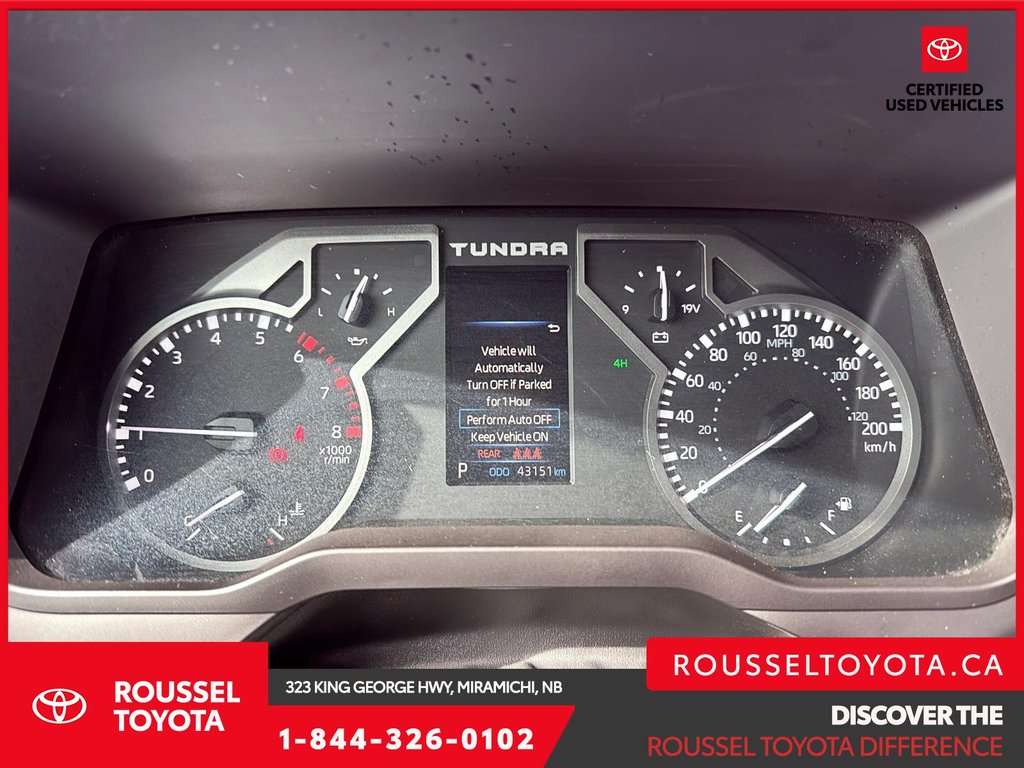 2023 Toyota Tundra SR5 TRD OFF ROAD in Miramichi, New Brunswick - 13 - w1024h768px