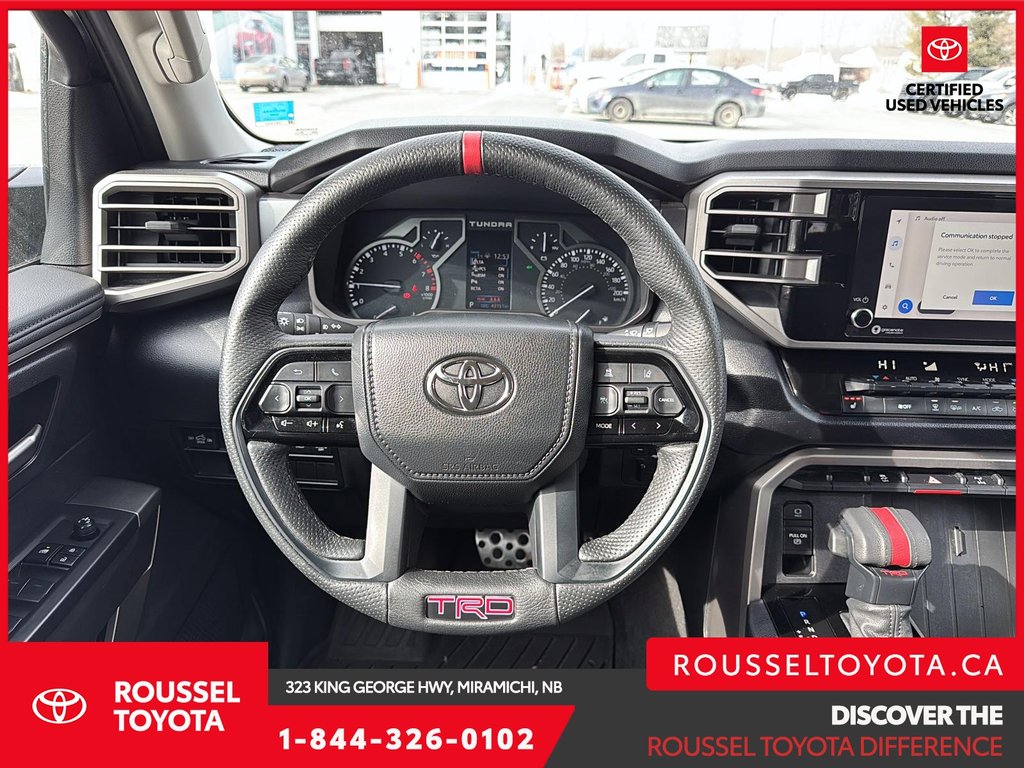 2023 Toyota Tundra SR5 TRD OFF ROAD in Miramichi, New Brunswick - 12 - w1024h768px