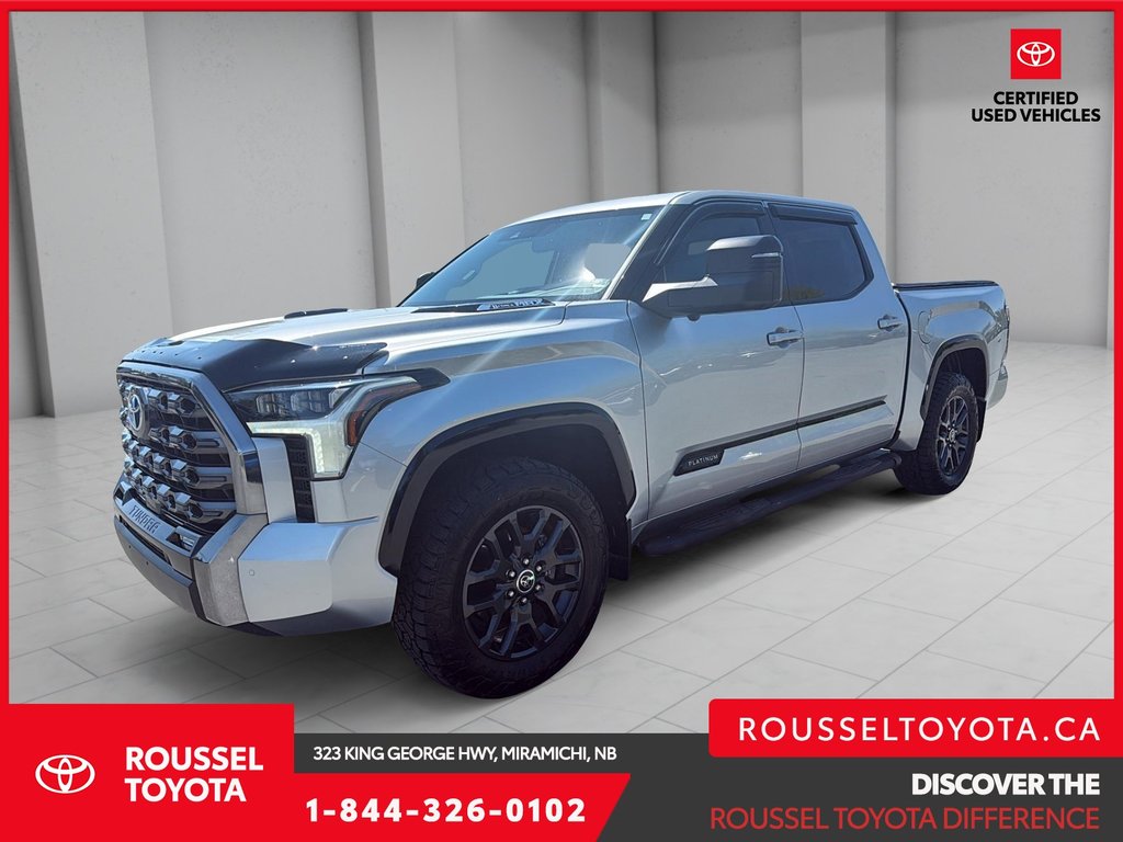 2023 Toyota Tundra Platinum Hybrid in Miramichi, New Brunswick - 1 - w1024h768px