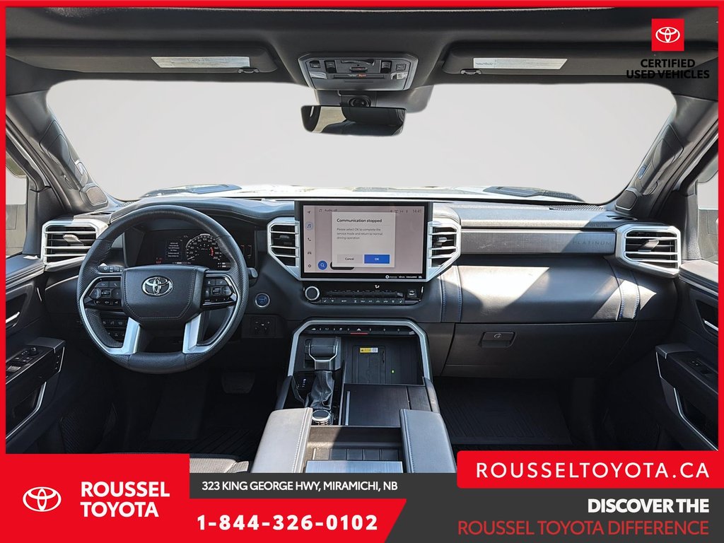 2023 Toyota Tundra Platinum Hybrid in Miramichi, New Brunswick - 9 - w1024h768px