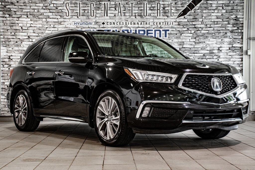 2018 Acura MDX Elite SH-AWD 7 PASSAGERS CUIR TOIT NAV LECTEUR DVD in Montréal, Quebec - 11 - w1024h768px