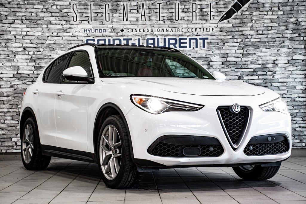 2018 Alfa Romeo Stelvio Ti SPORT NAVI CAMERA TOIT PANO CUIR HARMAN-KARDON in Montréal, Quebec - 8 - w1024h768px