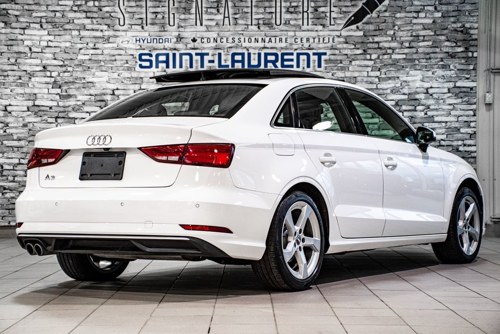 Audi A3 2.0T KOMFORT TOIT PANORAMIQUE CUIR KEYLESS 2019 à Montréal, Québec - 14 - w1024h768px