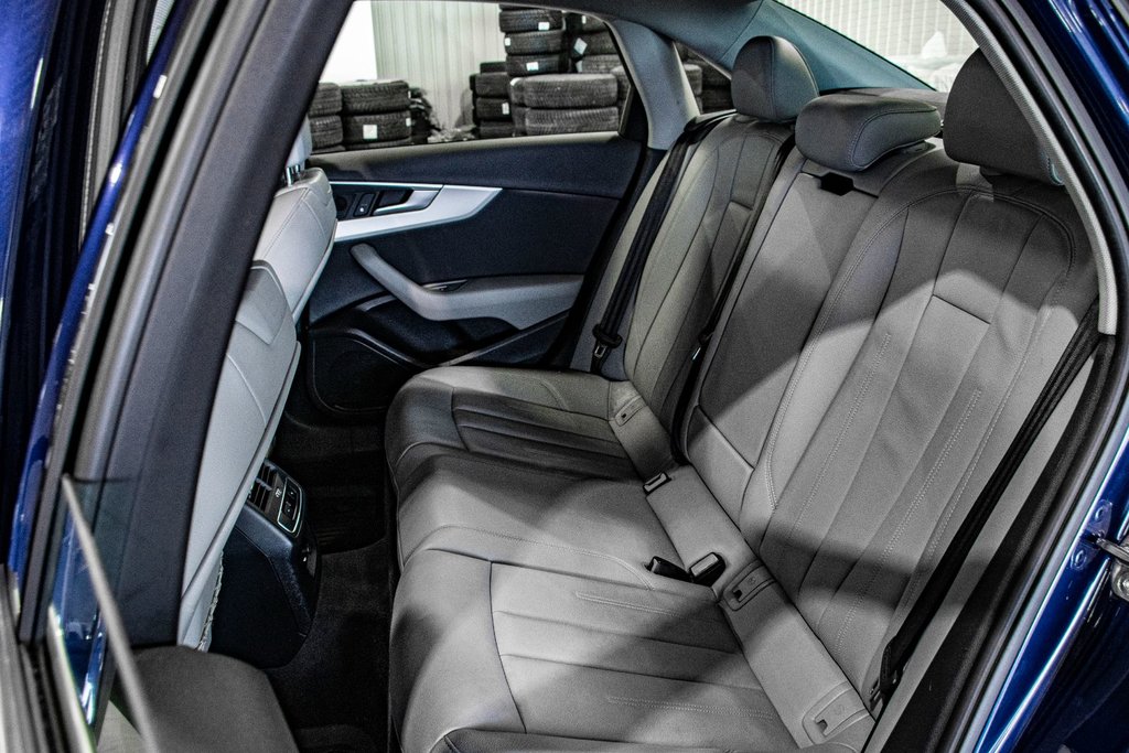 2019 Audi A4 Sedan KOMFORT 45 TFSI QUATTRO CUIR TOIT CAM CARPLAY in Montréal, Quebec - 21 - w1024h768px