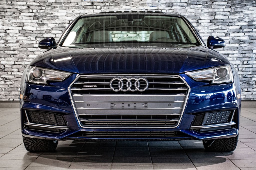 2019 Audi A4 Sedan KOMFORT 45 TFSI QUATTRO CUIR TOIT CAM CARPLAY in Montréal, Quebec - 8 - w1024h768px