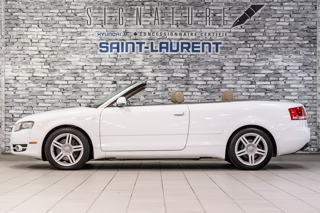 Audi A4 2.0T CONVERTIBLE BAS KILOMETRAGE 2007 à Montréal, Québec - 9 - w1024h768px