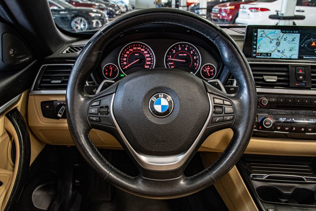 BMW 4 Series 430i xDrive AWD TOIT RIGIDE DÉCAPOTABLE NAVIGATION 2018 à Montréal, Québec - 34 - w1024h768px