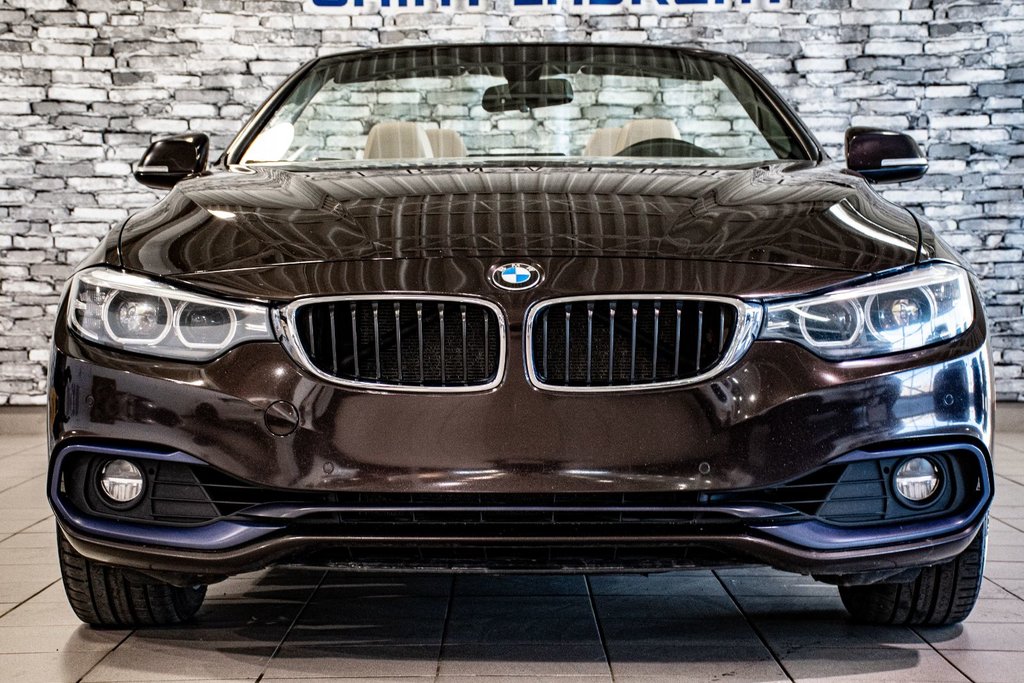 BMW 4 Series 430i xDrive AWD TOIT RIGIDE DÉCAPOTABLE NAVIGATION 2018 à Montréal, Québec - 8 - w1024h768px