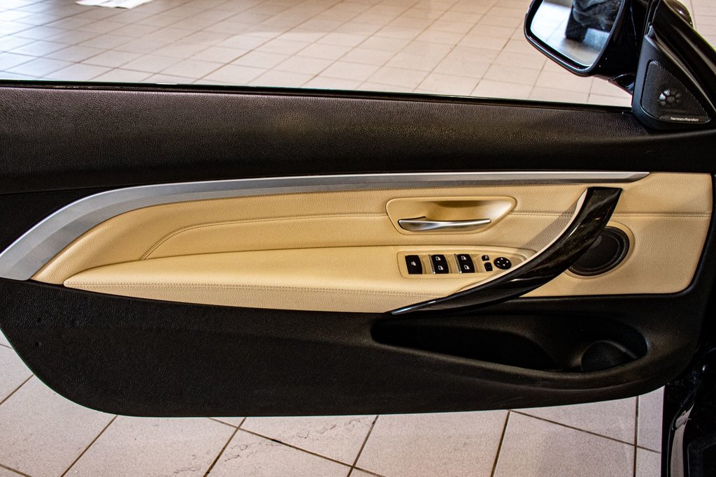 BMW 4 Series 430i xDrive AWD TOIT RIGIDE DÉCAPOTABLE NAVIGATION 2018 à Montréal, Québec - 21 - w1024h768px