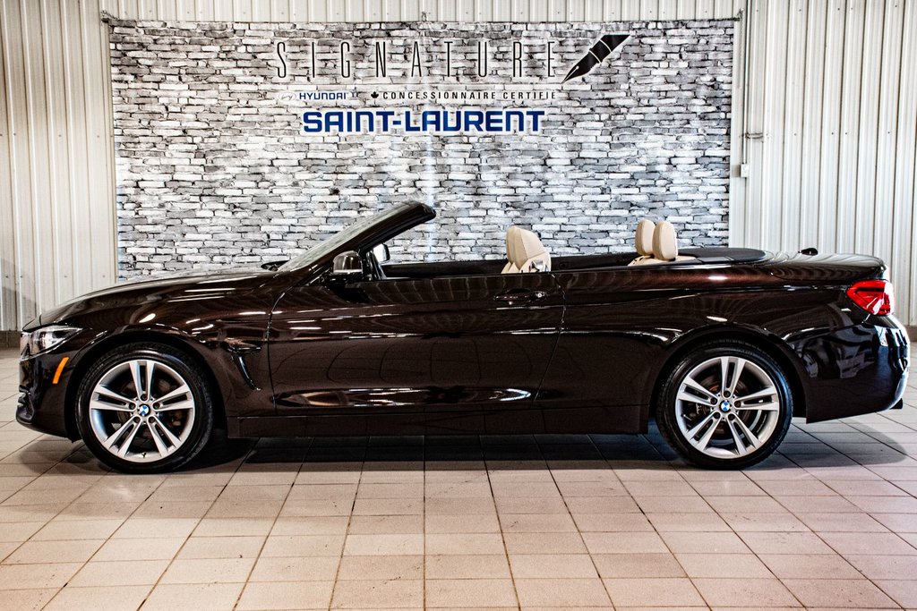 BMW 4 Series 430i xDrive AWD TOIT RIGIDE DÉCAPOTABLE NAVIGATION 2018 à Montréal, Québec - 18 - w1024h768px