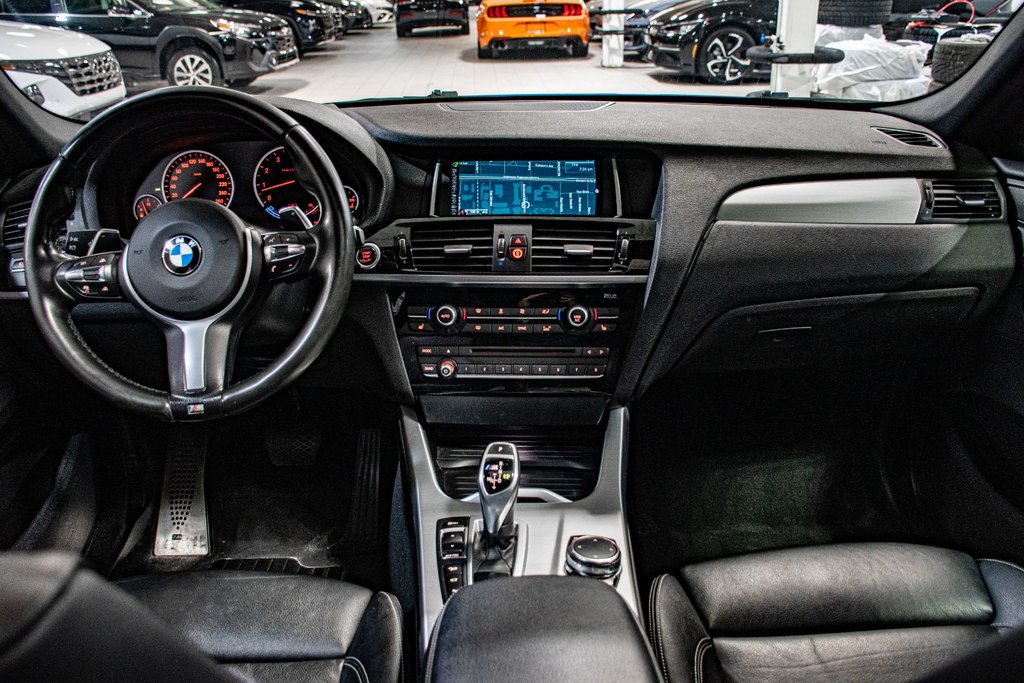 BMW X4 M40i XDRIVE TOIT OUVRANT CUIR NAVIGATION CAMERA 2016 à Montréal, Québec - 8 - w1024h768px