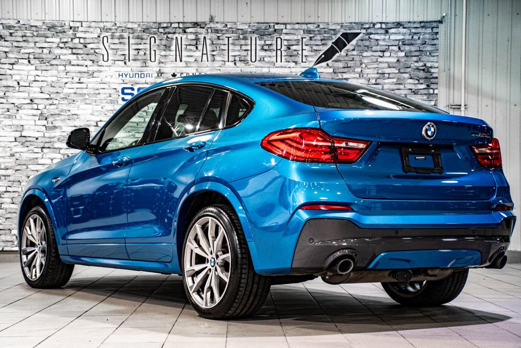 BMW X4 M40i XDRIVE TOIT OUVRANT CUIR NAVIGATION CAMERA 2016 à Montréal, Québec - 17 - w1024h768px