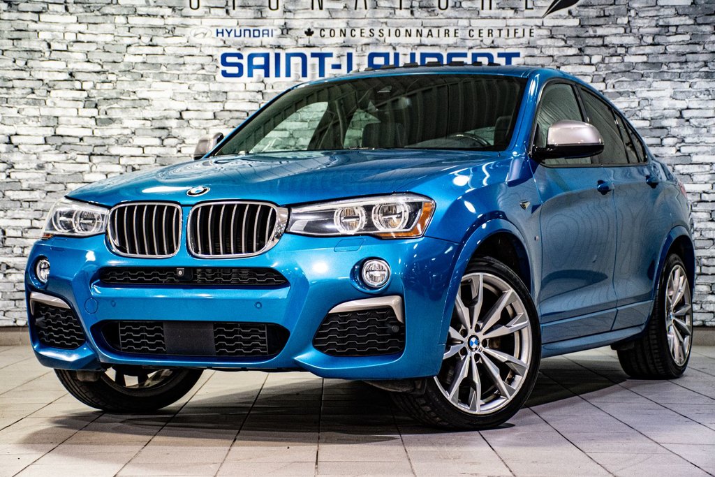 BMW X4 M40i XDRIVE TOIT OUVRANT CUIR NAVIGATION CAMERA 2016 à Montréal, Québec - 1 - w1024h768px
