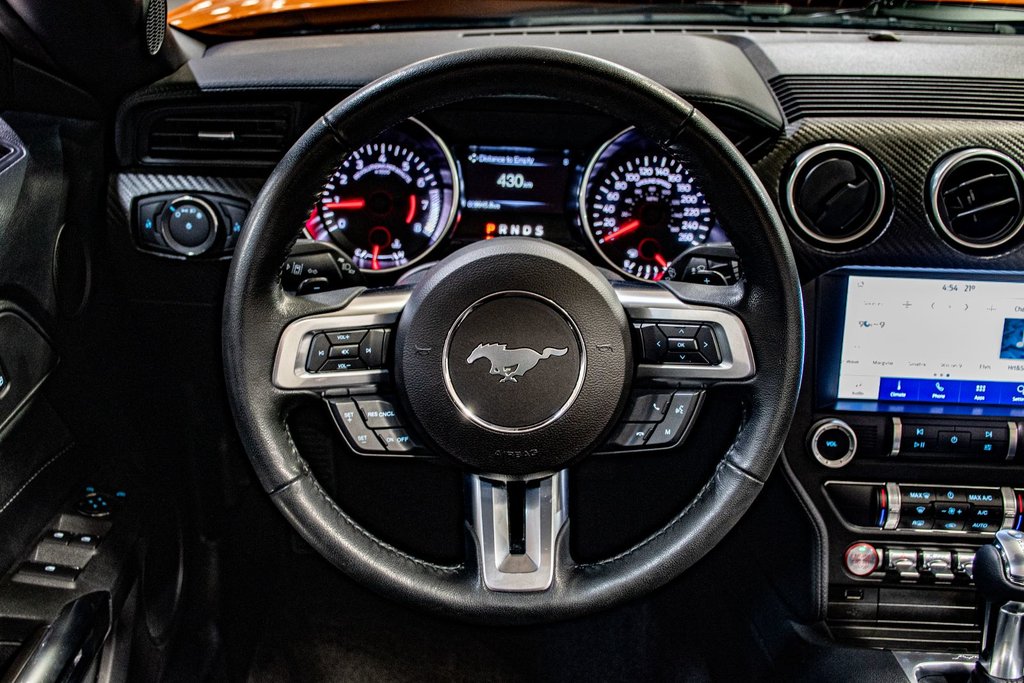 2021 Ford Mustang CONVERTIBLE ECOBOOST CARPLAY CAMERA SUPER BAS KM in Montréal, Quebec - 25 - w1024h768px