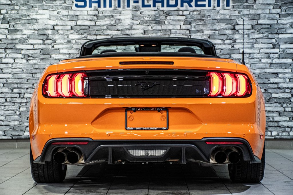 2021 Ford Mustang CONVERTIBLE ECOBOOST CARPLAY CAMERA SUPER BAS KM in Montréal, Quebec - 12 - w1024h768px