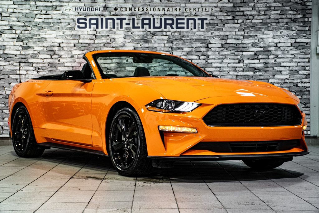 2021 Ford Mustang CONVERTIBLE ECOBOOST CARPLAY CAMERA SUPER BAS KM in Montréal, Quebec - 7 - w1024h768px