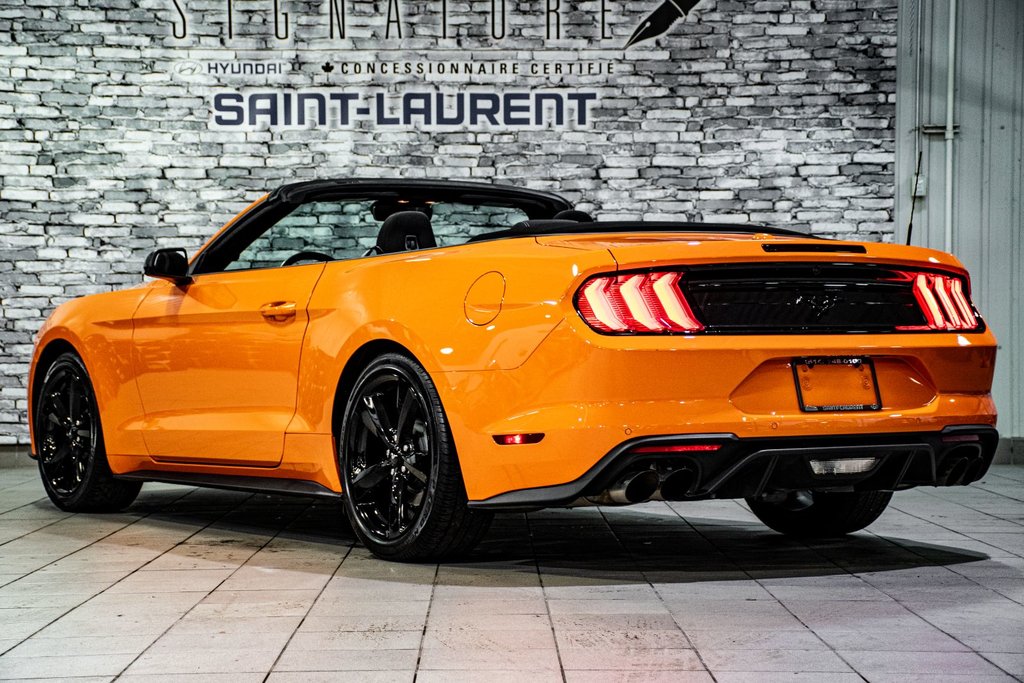 2021 Ford Mustang CONVERTIBLE ECOBOOST CARPLAY CAMERA SUPER BAS KM in Montréal, Quebec - 13 - w1024h768px