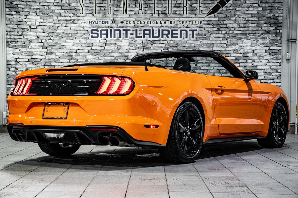 2021 Ford Mustang CONVERTIBLE ECOBOOST CARPLAY CAMERA SUPER BAS KM in Montréal, Quebec - 10 - w1024h768px