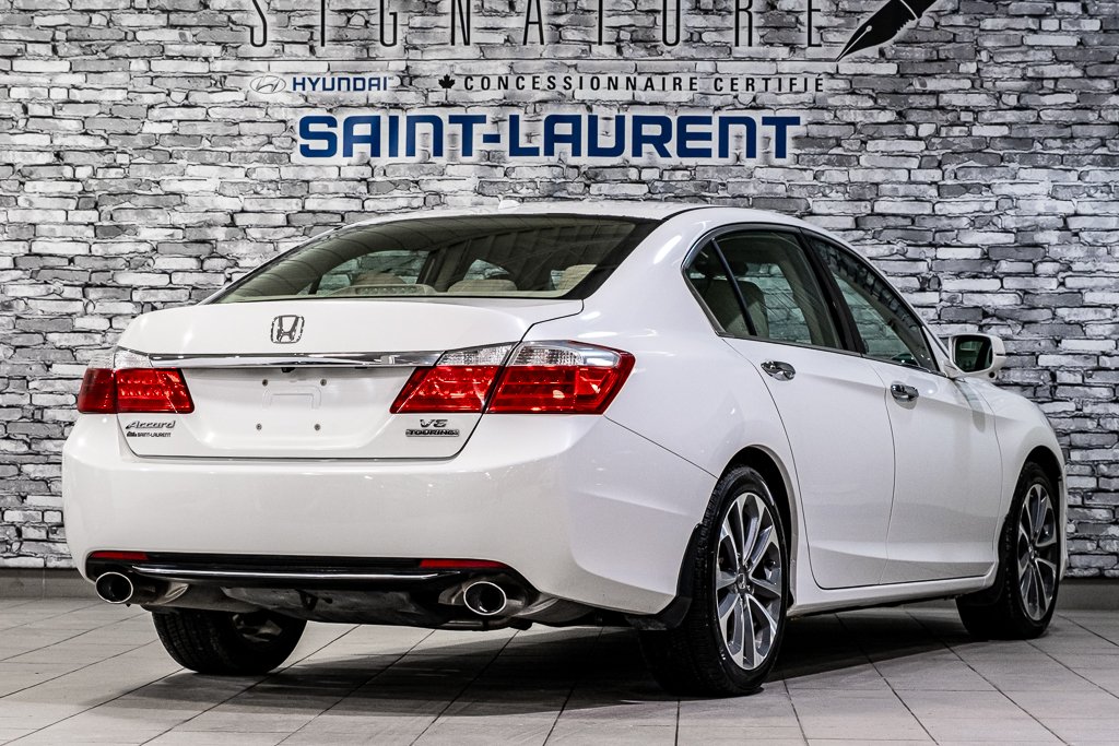 Honda Accord Sedan TOURING CUIR TOIT NAVI CAMERA KEYLESS 2014 à Montréal, Québec - 15 - w1024h768px