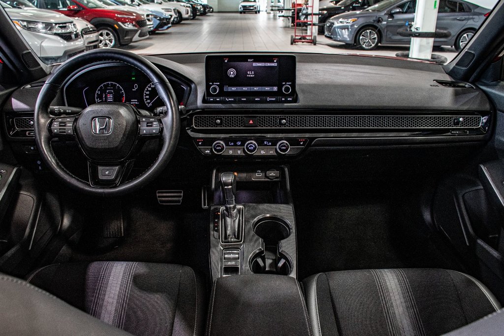 2023 Honda Civic Sedan SPORT TOIT OUVRANT CAMERA CARPLAY MAG VOLANT CHAUF in Montréal, Quebec - 4 - w1024h768px