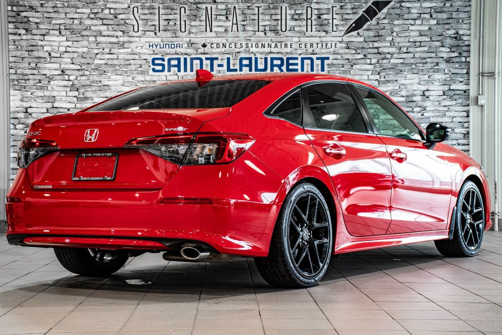 2023 Honda Civic Sedan SPORT TOIT OUVRANT CAMERA CARPLAY MAG VOLANT CHAUF in Montréal, Quebec - 12 - w1024h768px