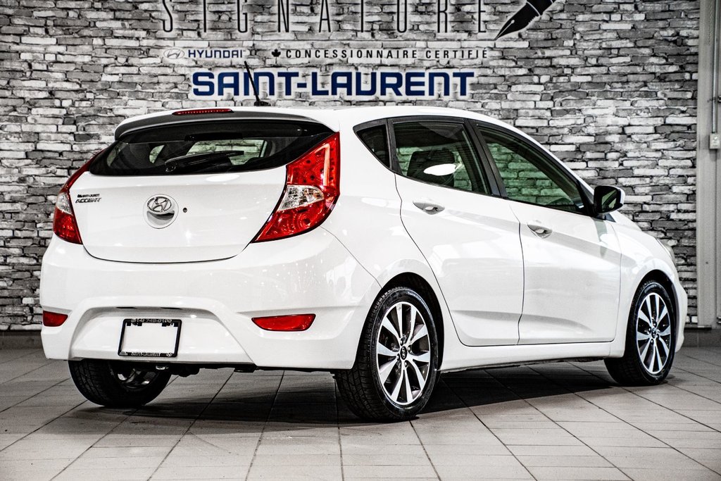 2016 Hyundai Accent GLS TOIT GRP ELECTRIQUE BLUETOOTH CRUISE CONTROL in Montréal, Quebec - 12 - w1024h768px