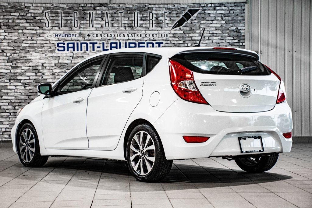 2016 Hyundai Accent GLS TOIT GRP ELECTRIQUE BLUETOOTH CRUISE CONTROL in Montréal, Quebec - 15 - w1024h768px