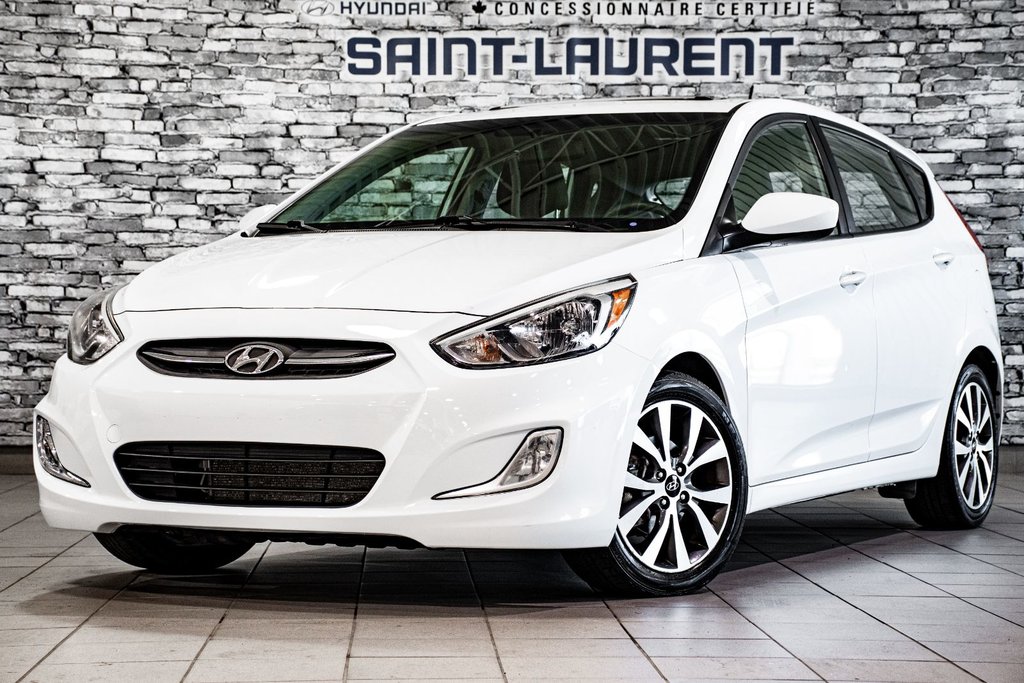 2016 Hyundai Accent GLS TOIT GRP ELECTRIQUE BLUETOOTH CRUISE CONTROL in Montréal, Quebec - 1 - w1024h768px