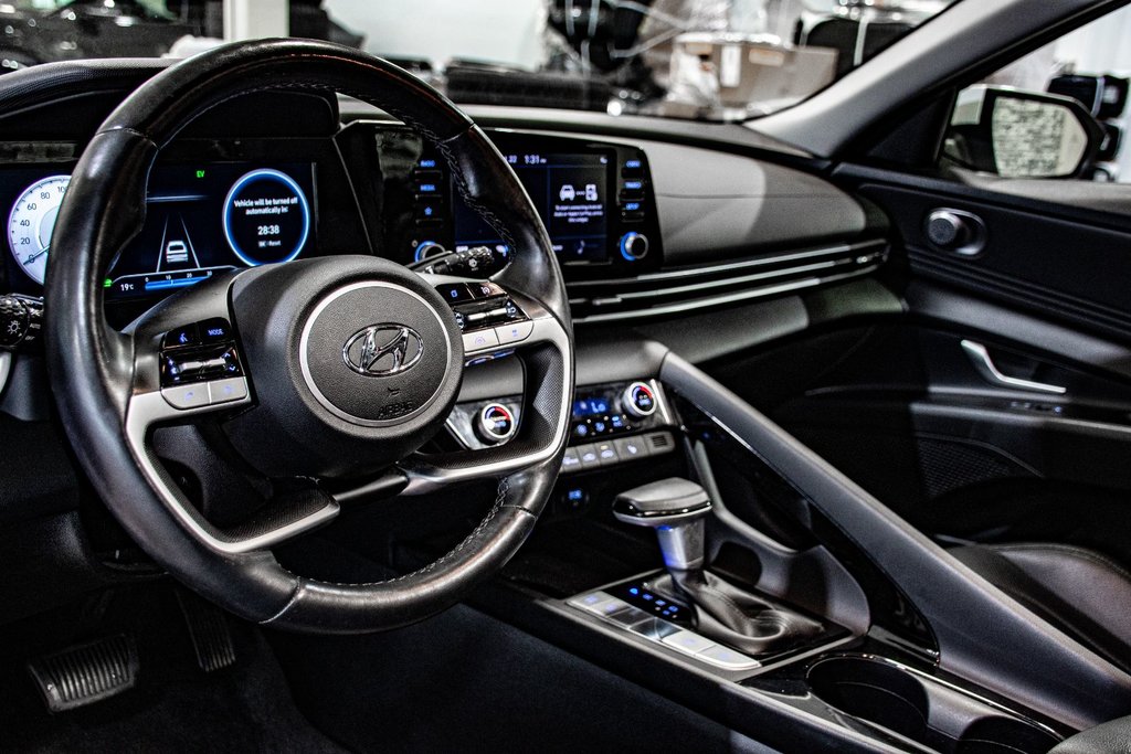 Hyundai Elantra Hybrid ULTIMATE CUIR TOIT OUVRANT CAMERA LANE ASSIST MAGS 2022 à Montréal, Québec - 21 - w1024h768px