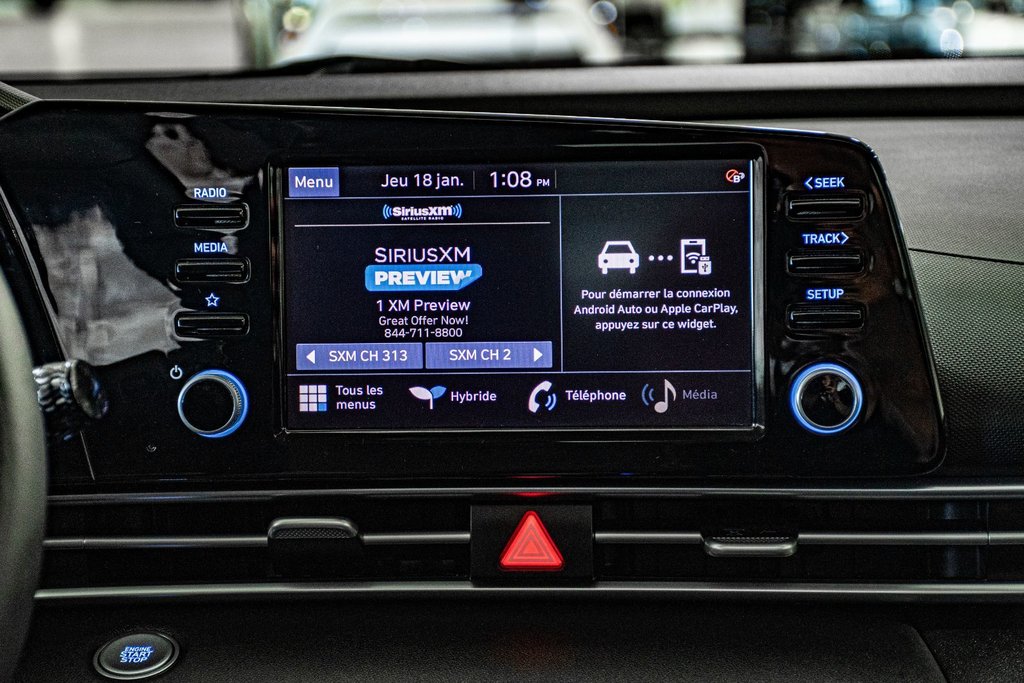 Hyundai Elantra Hybrid ULTIMATE CUIR TOIT OUVRANT CAMERA LANE ASSIST MAGS 2022 à Montréal, Québec - 24 - w1024h768px