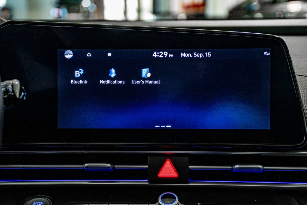 Hyundai Elantra Hybrid LUXURY TOIT OUVRANT CUIR BLUELINK BOSE KEYLESS NAV 2023 à Montréal, Québec - 27 - w1024h768px