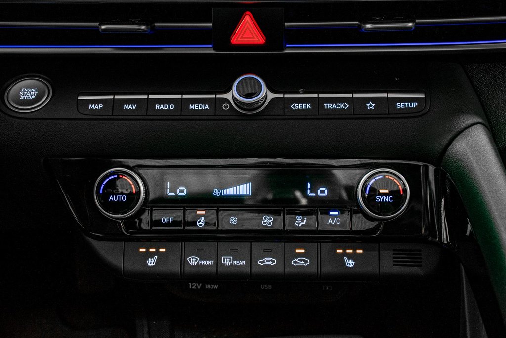 Hyundai Elantra Hybrid LUXURY TOIT OUVRANT CUIR BLUELINK BOSE KEYLESS NAV 2023 à Montréal, Québec - 30 - w1024h768px