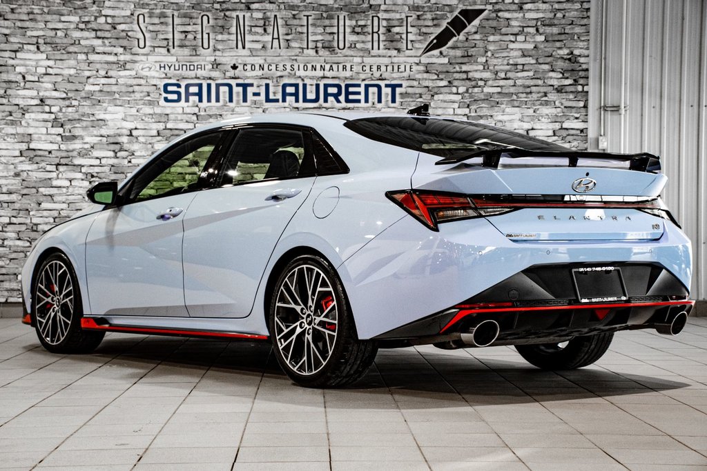 2023 Hyundai Elantra N 276HP TOIT CUIR/ALCANTARA NAVIGATION BOSE CARPLAY in Montréal, Quebec - 17 - w1024h768px
