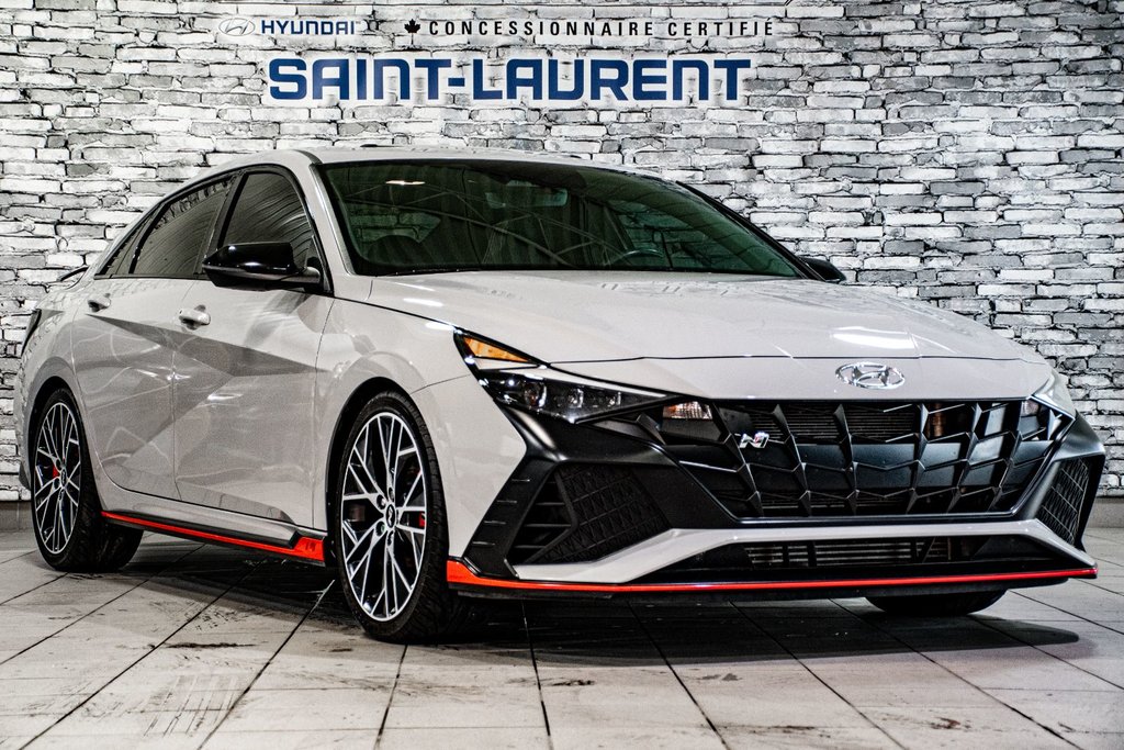 Hyundai Elantra N 276 HP TOIT NAVI BOSE CARPLAY CUIR/ALCANTARA 2023 à Montréal, Québec - 9 - w1024h768px