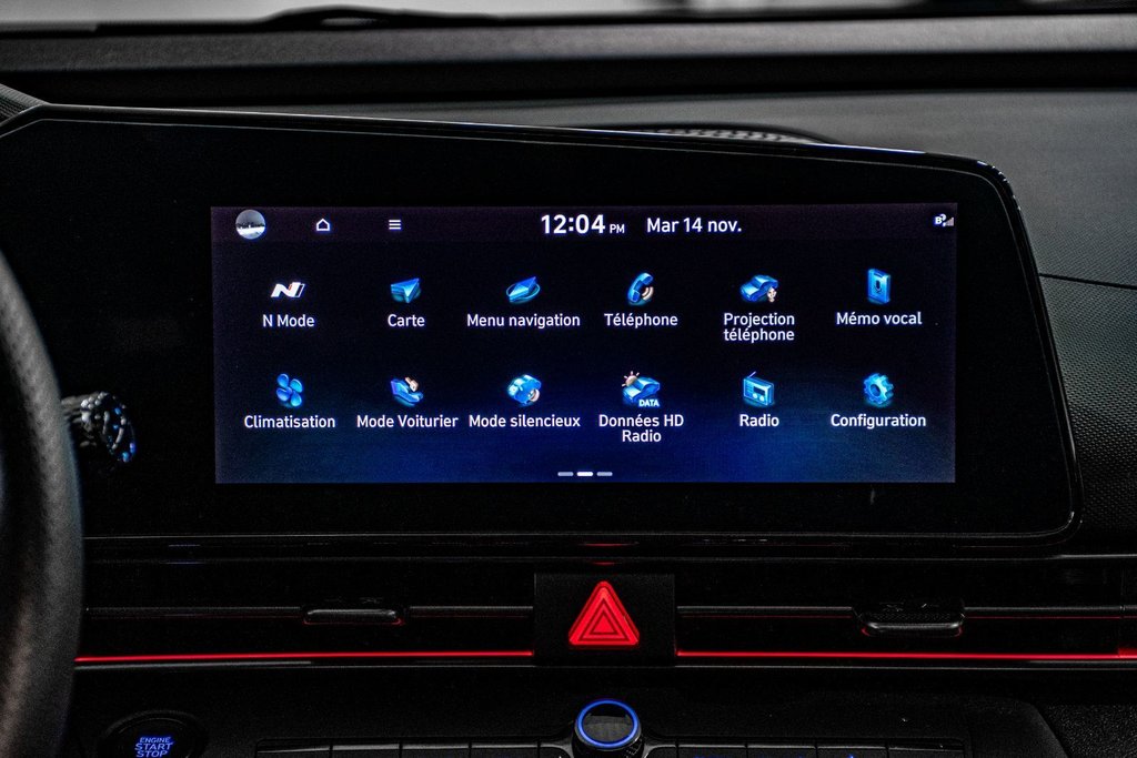 Hyundai Elantra N 276 HP TOIT NAVI BOSE CARPLAY CUIR/ALCANTARA 2023 à Montréal, Québec - 28 - w1024h768px