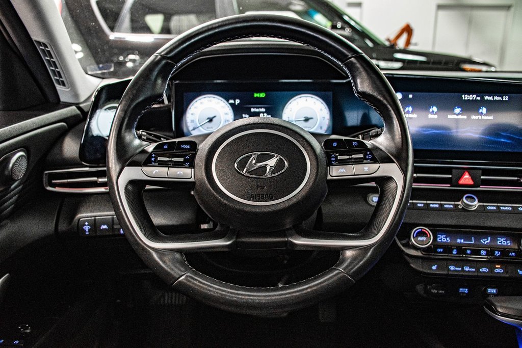 Hyundai Elantra ULTIMATE TECH TOIT NAVI CUIR BOSE BLUELINK 2021 à Montréal, Québec - 39 - w1024h768px