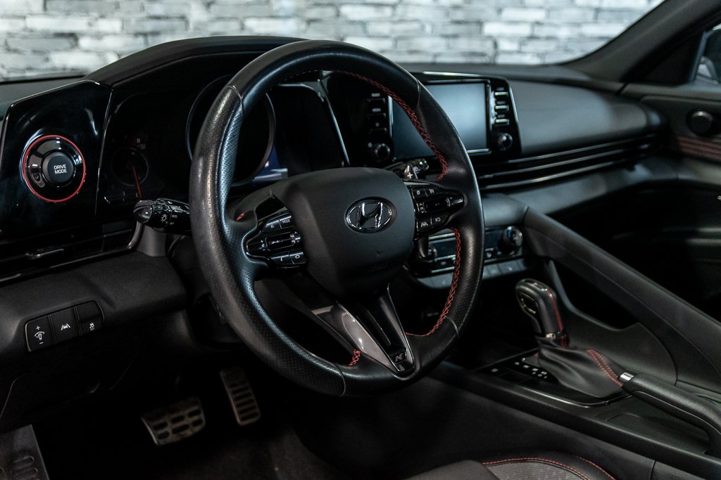 Hyundai Elantra N-LINE TOIT CUIR/TISSU CAMERA BLUELINK KEYLESS 2021 à Montréal, Québec - 21 - w1024h768px