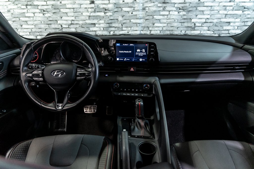 Hyundai Elantra N-LINE TOIT CUIR/TISSU CAMERA BLUELINK KEYLESS 2021 à Montréal, Québec - 7 - w1024h768px