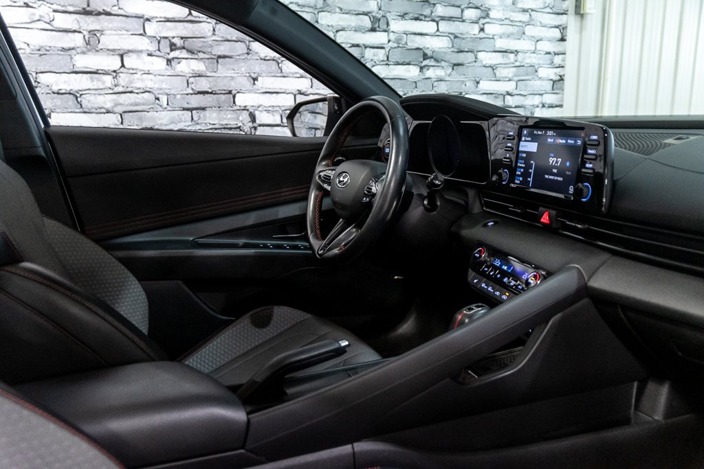 Hyundai Elantra N-LINE TOIT CUIR/TISSU CAMERA BLUELINK KEYLESS 2021 à Montréal, Québec - 24 - w1024h768px