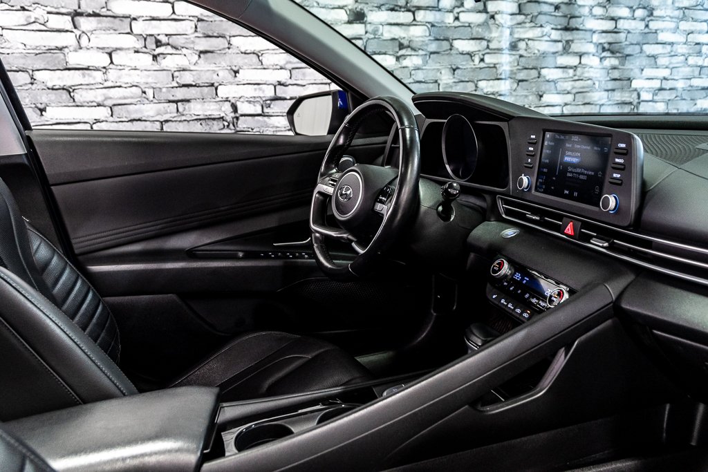 Hyundai Elantra ULTIMATE TOIT CUIR BLUELINK CARPLAY CAMERA NAVI 2021 à Montréal, Québec - 21 - w1024h768px