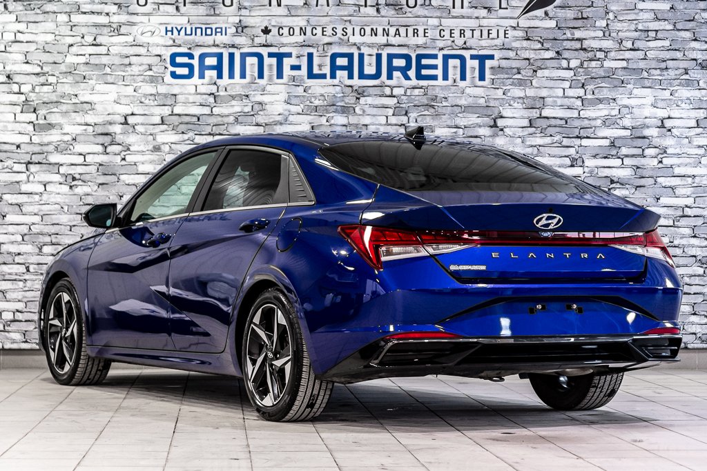 Hyundai Elantra ULTIMATE TOIT CUIR BLUELINK CARPLAY CAMERA NAVI 2021 à Montréal, Québec - 12 - w1024h768px